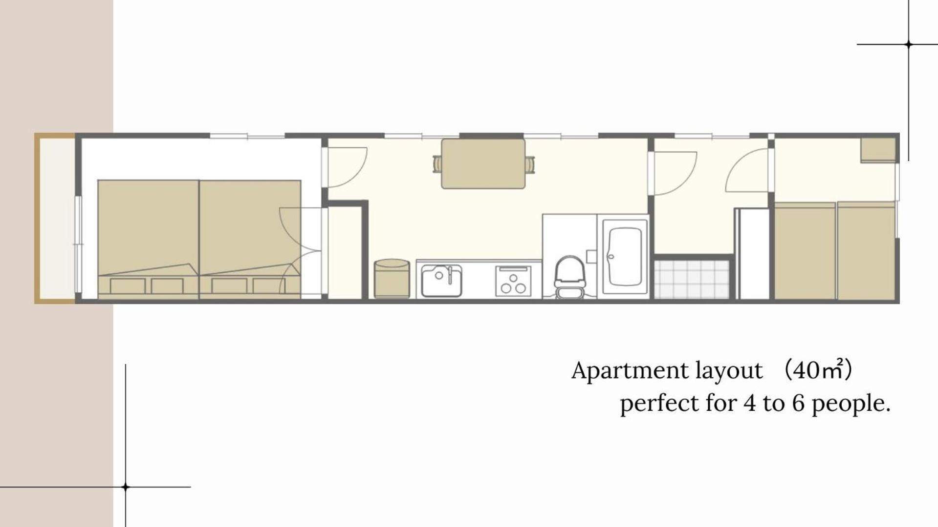 House Nagai 公寓